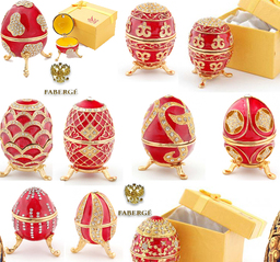 Faberge яйца сувенирни с 24 карата позлата на ниска цена онлайн