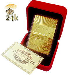 Златна карта 500 евро за подарък или сувенир