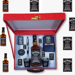 Сувенирен подаръчен комплект марков алкохол Джак даниелс