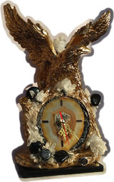 Орел статуетка с часовник ахат