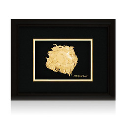 Златна картина лъв 24 карата - ORH12