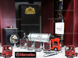 A set of usable Mercedes souvenir as a gift