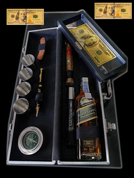 Brand Alcohol сет за подарък в метално куфарче