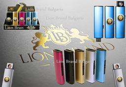 usb акумулаторна метална запалка Lion Brand
