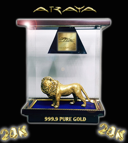 Araya Golden Lion златен лъв "СИЛА"