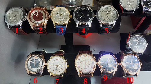 Мъжки часовници Армани Armani с кварцов механизъм и дата