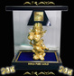 Статуетка златен ангел с дълбока 20 микрона истинско чисто 24 каратово злато